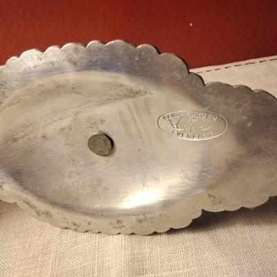 Aluminum Oval based candlestick holders
