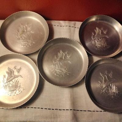 Large Aluminum Duck Coasters
