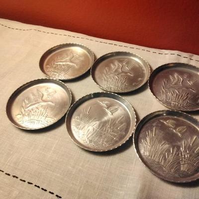 Small Aluminum Duck Coasters