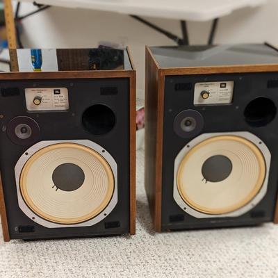 Amazing JBL L55 Speakers with Glass Tops