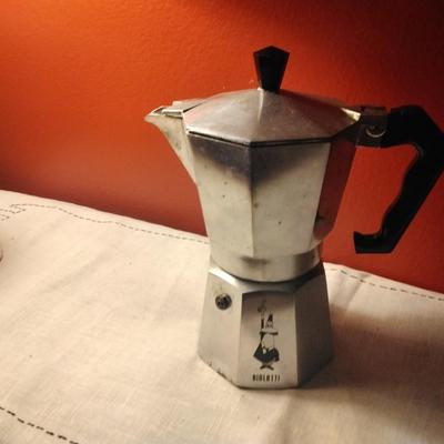 Aluminum Bialetti Junior Express Coffee Pot