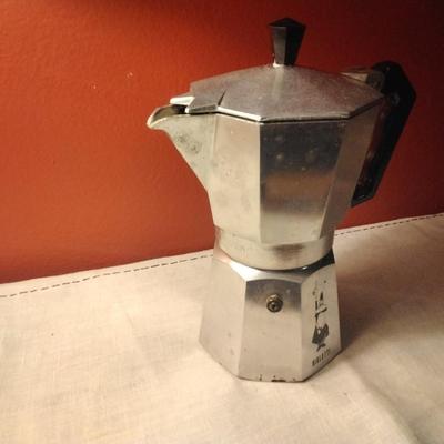 Aluminum Bialetti Junior Express Coffee Pot