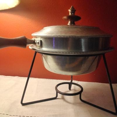 Vintage Chafing Dish w/Stand