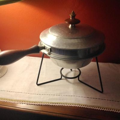 Vintage Chafing Dish w/Stand