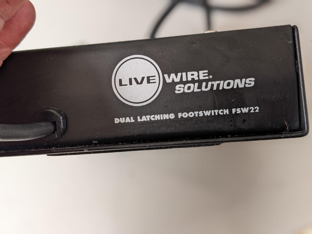 Live Wire Solutions Footswitch FSW22
