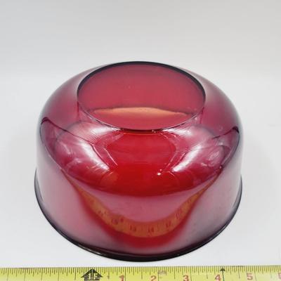 BEAUTIFUL ARCORAC FRANCE RED BOWL
