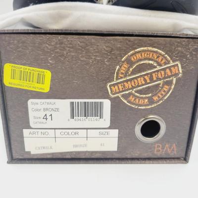 LIKE NEW BM BERNIE MEV SIZE 41 WOVEN SLIP ON SHOES