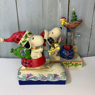 LOT 12R: Jim Shore Peanuts Collection Featuring Snoopy