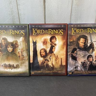 LOT C47: Lord of the Rings/ Hobbit DVDâ€™s