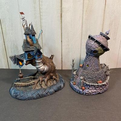 LOT C55: Nightmare Before Christmas Village by Hawthorn Village