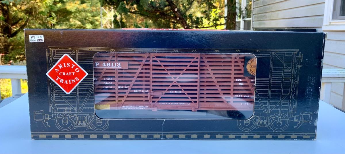 LOT 107R: Aristo Craft Trains: Steel Stock Car ART-46113 SP/Southern ...