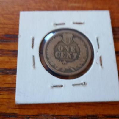 LOT 16  1863 INDIAN HEAD PENNY