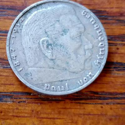 LOT 24  1938 NAZI COIN