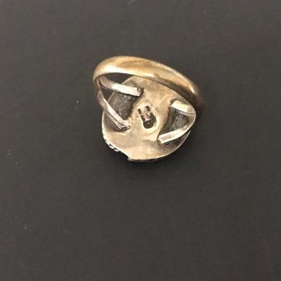 NATIVE AMERICAN STERLING SILVER RING