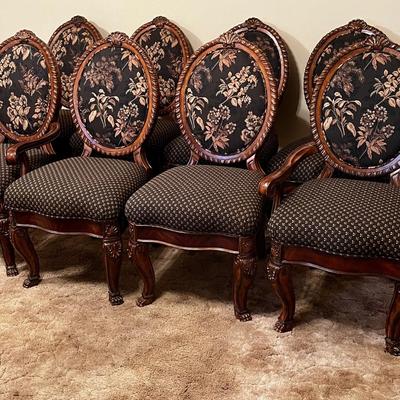 SCHNADIG ~ Set of (8) Dining Room Chairs ~ Excellent