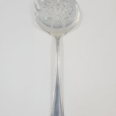 ANTIQUE STERLING CUCUMBER SERVING UTENSIL