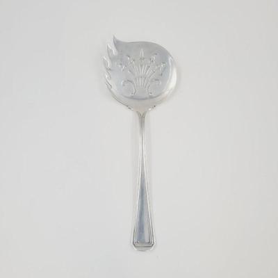 ANTIQUE STERLING CUCUMBER SERVING UTENSIL