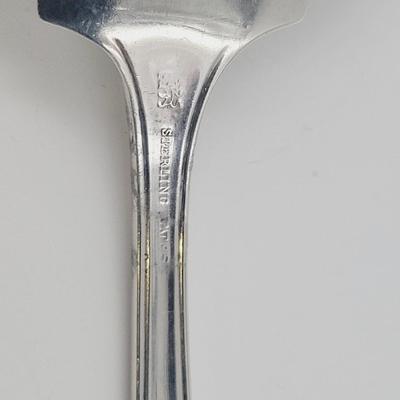 ANTIQUE STERLING CUCUMBER SERVING UTENSIL