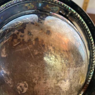Silver ashtray