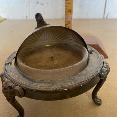 Silver ashtray