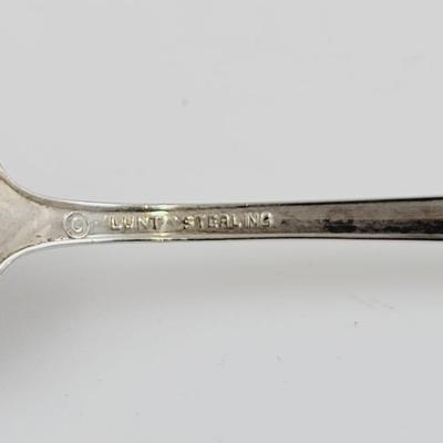 LUNT STERLING SILVER SET OF 4 SPOONS