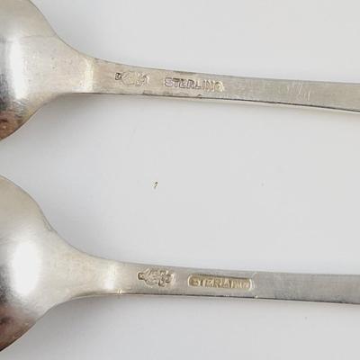 ANTIQUE PAIR OF NORTH CAROLINA STERLING SPOONS