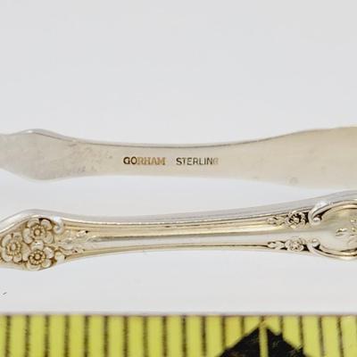 ANTIQUE GORHAM STERLING SERVING TONGS