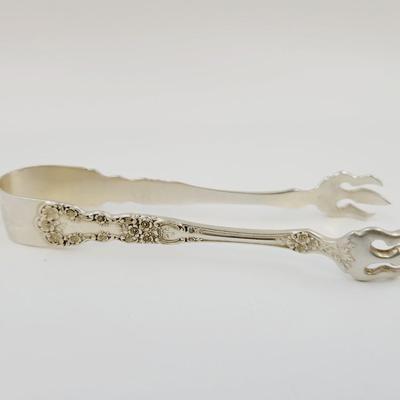 ANTIQUE GORHAM STERLING SERVING TONGS