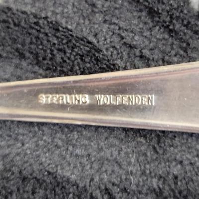 FANTASTIC ANTIQUE STERLING WOLFENDEN FORK