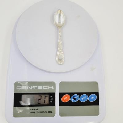 TIFFANY & CO STERLING COLLECTABLE SPOON #1