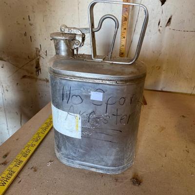 Safety gas can