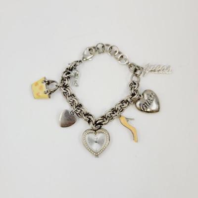 FANTASTIC GUESS WATCH CHARM BRACELET