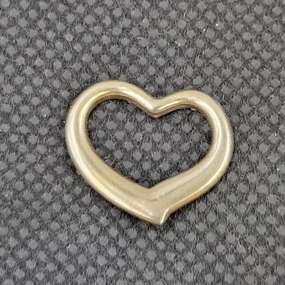 SMALL STERLING HEART CHARM / PENDANT