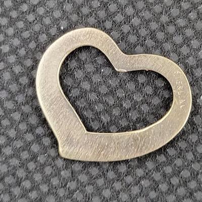 SMALL STERLING HEART CHARM / PENDANT