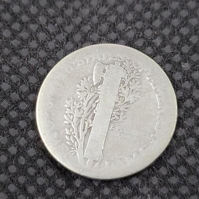 1918 SILVER MERCURY DIME