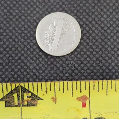 1918 SILVER MERCURY DIME