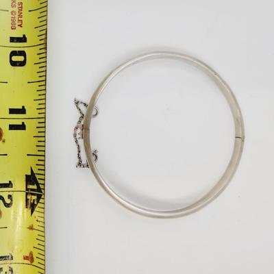 VINTAGE HINDGED .925 SILVER BRACELET