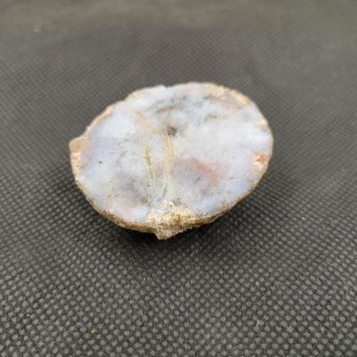 SMOOTH SLICED AGATE GEODE