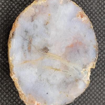 SMOOTH SLICED AGATE GEODE