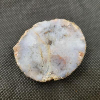 SMOOTH SLICED AGATE GEODE