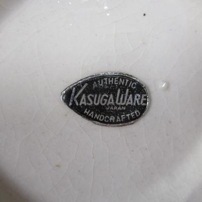 Kasuga Ware Kitty Coffee Pot Creamer & Sugar Bowl