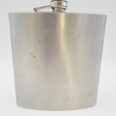 LARGE STAINLESS STEEL FLASK