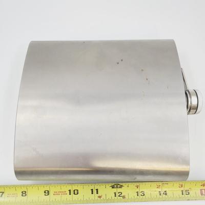 LARGE STAINLESS STEEL FLASK