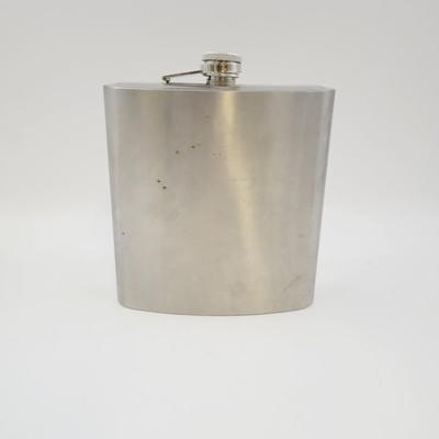LARGE STAINLESS STEEL FLASK