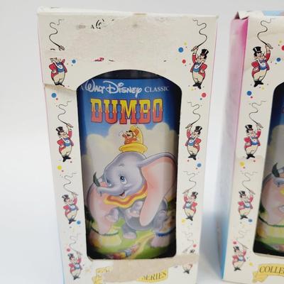 VINTAGE WALT DISNEY BURGER KIND COLLECTOR DUMBO CUPS
