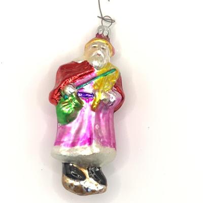 1495 Christopher Radko 1994 English Santa Glass Ornament