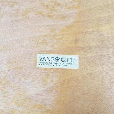 CUTE WOODEN VANS GIFTS TRAY