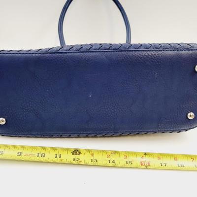 BEAUTIFUL ROYAL BLUE CHARMING CHARLIE HAND BAG