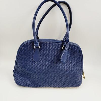 BEAUTIFUL ROYAL BLUE CHARMING CHARLIE HAND BAG
