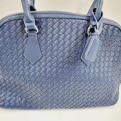 BEAUTIFUL ROYAL BLUE CHARMING CHARLIE HAND BAG